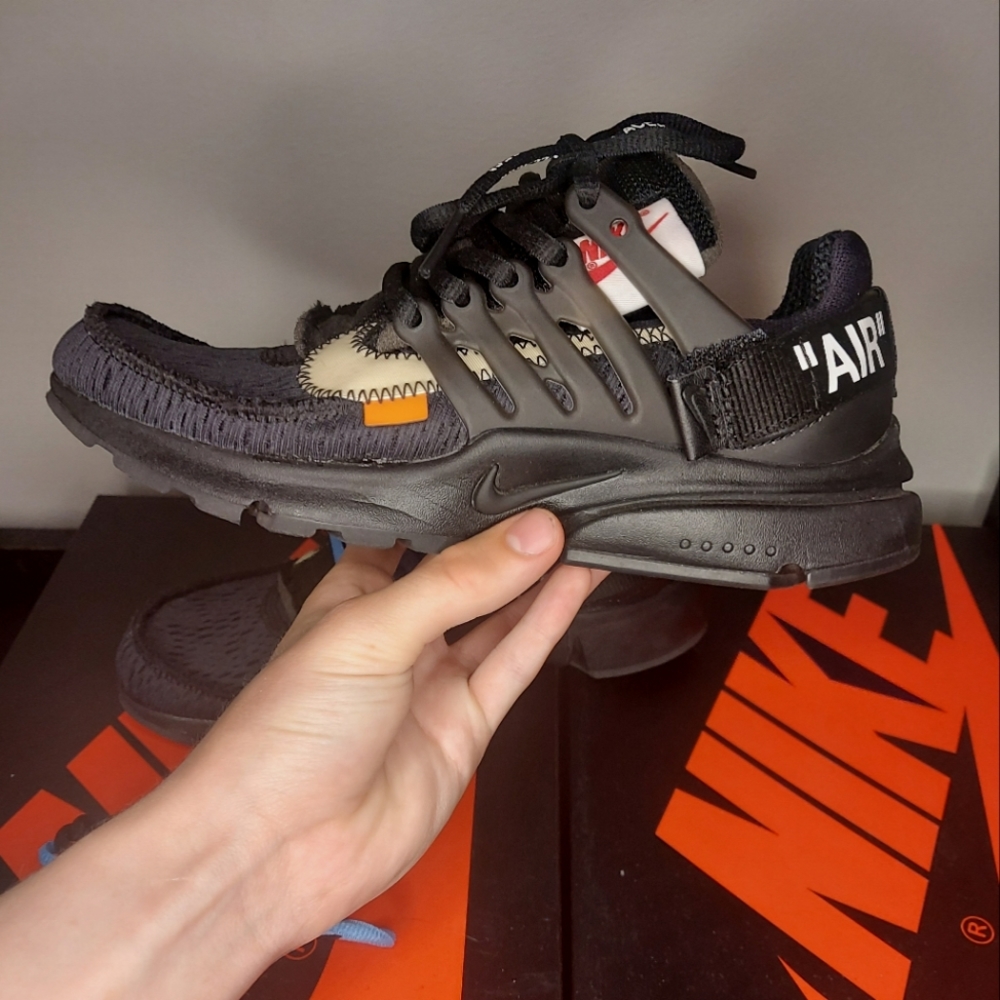 Nike Off-White Presto Black (2018) Size 5 (6.5W)